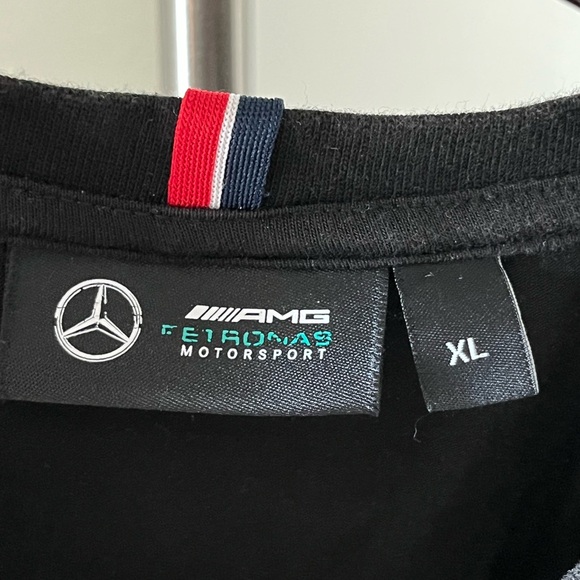 Mercedes AMG Petronas Black Crew Neck - Picture 2 of 10